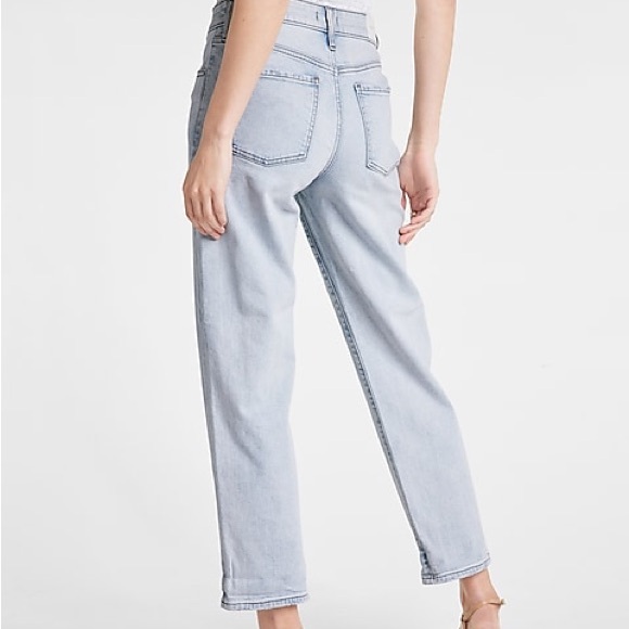 Express Boyfriend Mid Rise Jeans Sz. 8R - Picture 3 of 6